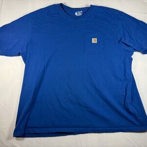 Carhartt Royal Blue Crew Neck Tee